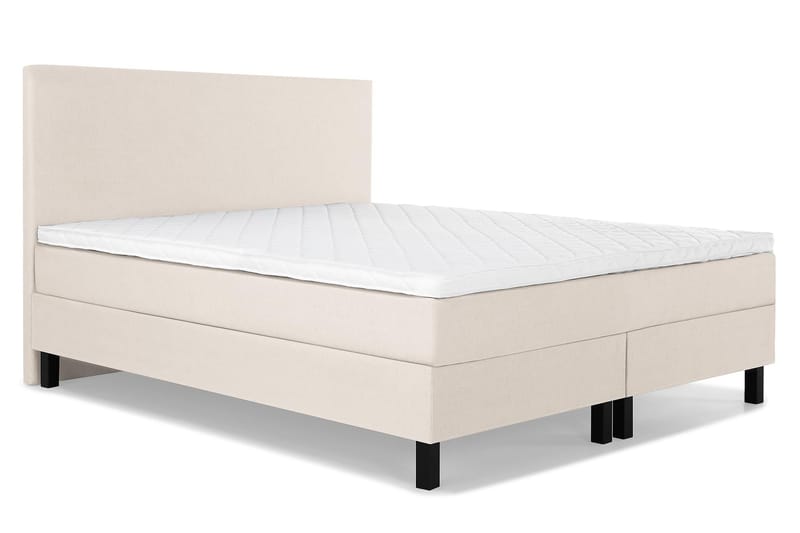 Kontinentalsäng Olivia 180x200 Skum - Beige - Kontinentalsäng - Dubbelsäng - Komplett sängpaket