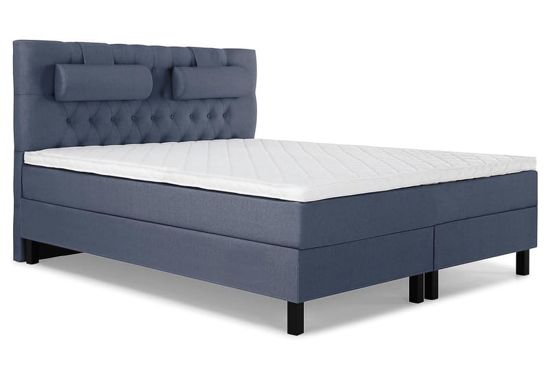 Kontinentalsäng Olivia 180x200 Skum - Mörkblå - Möbler - Säng - Kontinentalsäng