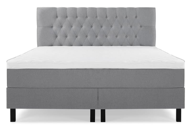 Kontinentalsäng Olivia 180x200 Skum - Mellangrå - Möbler - Säng - Kontinentalsäng