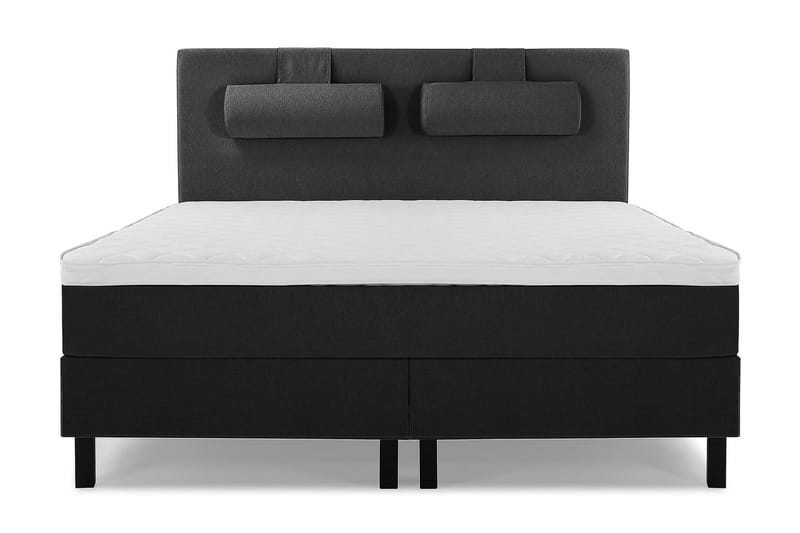Kontinentalsäng Olivia 180x200 Skum - Svart|Grå - Möbler - Säng - Kontinentalsäng