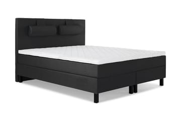 Kontinentalsäng Olivia 180x200 Skum - Svart|Grå - Möbler - Säng - Kontinentalsäng