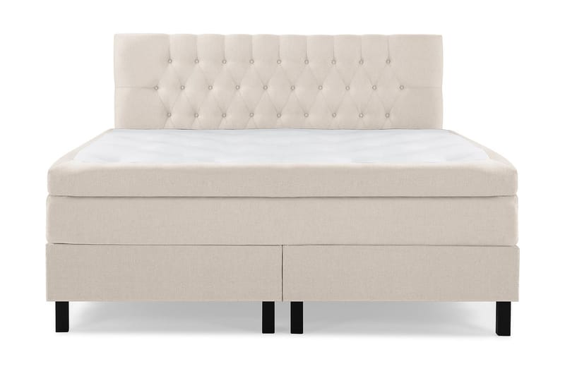 Kontinentalsäng Olivia 180x200 Polyeter - Beige - Möbler - Säng - Kontinentalsäng