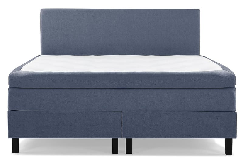 Kontinentalsäng Olivia 180x200 Polyeter - Mörkblå - Möbler - Säng - Kontinentalsäng