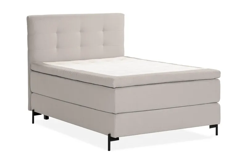 Kontinentalsäng Oslo Lyx 120x200 cm - Grå - Möbler - Säng - Kontinentalsäng