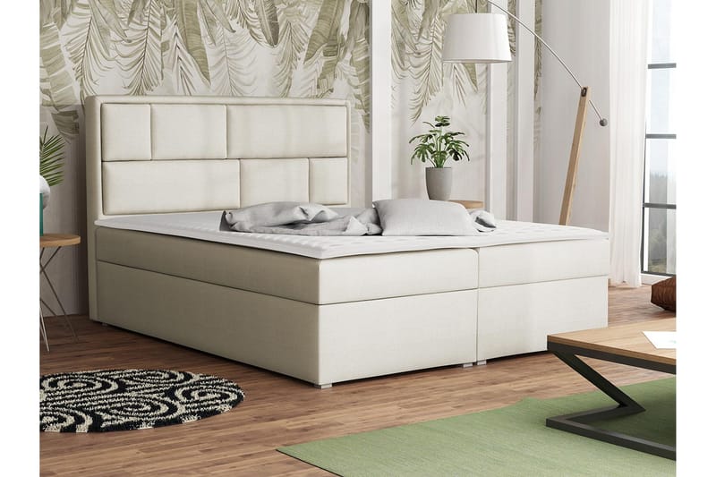 Kontinentalsäng Ramby 180x215 cm - Beige - Möbler - Säng - Kontinentalsäng