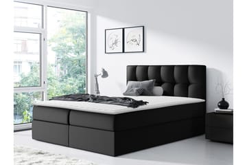 Kontinentalsäng Rico 140x208 cm - Svart - Möbler - Säng - Kontinentalsäng