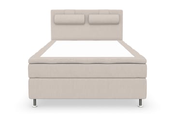 Kontinentalsäng Roma Lyx 140 Beige/Silver Ben