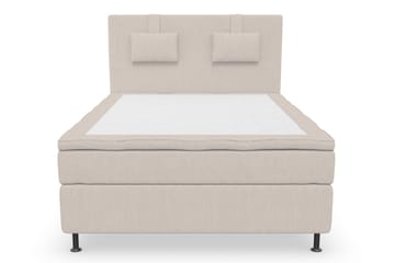 Kontinentalsäng Roma Lyx 140 Beige/Silver Ben - 140x200 cm - Möbler - Säng - Kontinentalsäng