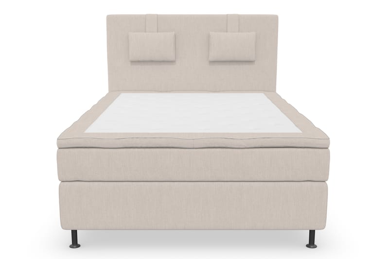Kontinentalsäng Roma Lyx 140 Beige/Silver Ben - 140x200 cm - Möbler - Säng - Kontinentalsäng