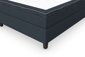 Kontinentalsäng Roma Lyx 140 Mörkblå/Svarta Ben - 140x200 cm - Möbler - Säng - Kontinentalsäng