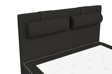 Kontinentalsäng Roma Lyx 140 Svart/Silver Ben - 140x200 cm - Möbler - Säng - Kontinentalsäng