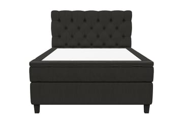 Kontinentalsäng Roma Lyx 140 Svart/Svarta Ben - 140x200 cm - Möbler - Säng - Kontinentalsäng