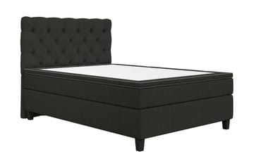Kontinentalsäng Roma Lyx 140 Svart/Svarta Ben - 140x200 cm - Möbler - Säng - Kontinentalsäng
