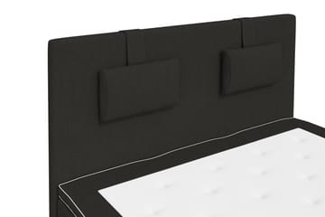 Kontinentalsäng Roma Lyx 140 Svart/Svarta Ben - 140x200 cm - Möbler - Säng - Kontinentalsäng