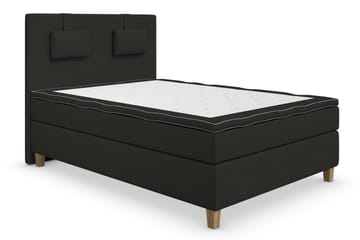 Kontinentalsäng Roma Lyx 140x200 - Svart - Möbler - Säng - Kontinentalsäng