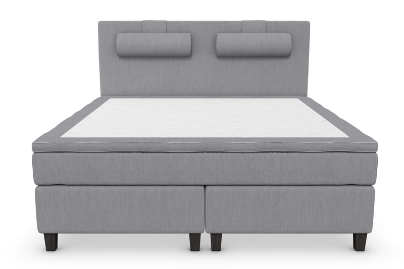 Kontinentalsäng Roma Lyx 160x200 - Ljusgrå - Möbler - Säng - Kontinentalsäng