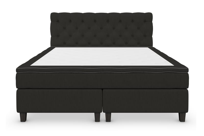 Kontinentalsäng Roma Lyx 160x200 - Svart - Möbler - Säng - Kontinentalsäng