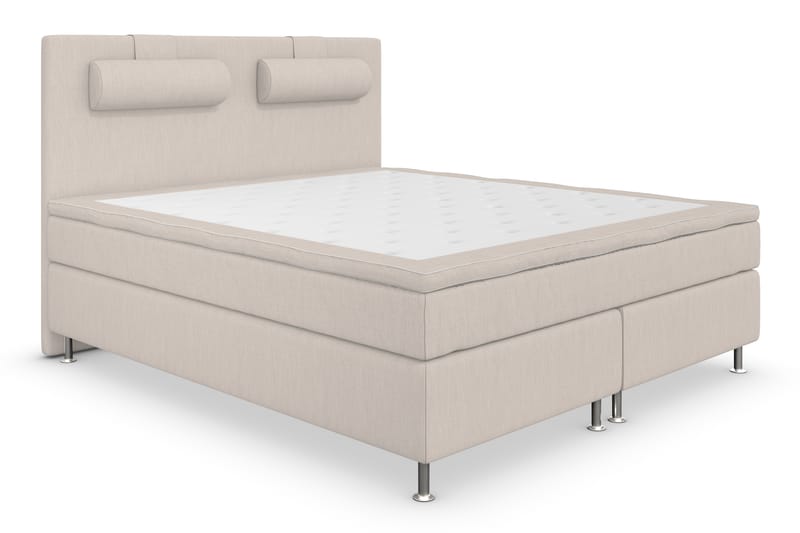 Kontinentalsäng Roma Lyx 180 Beige/Silver Ben - 180x200 cm - Möbler - Säng - Kontinentalsäng