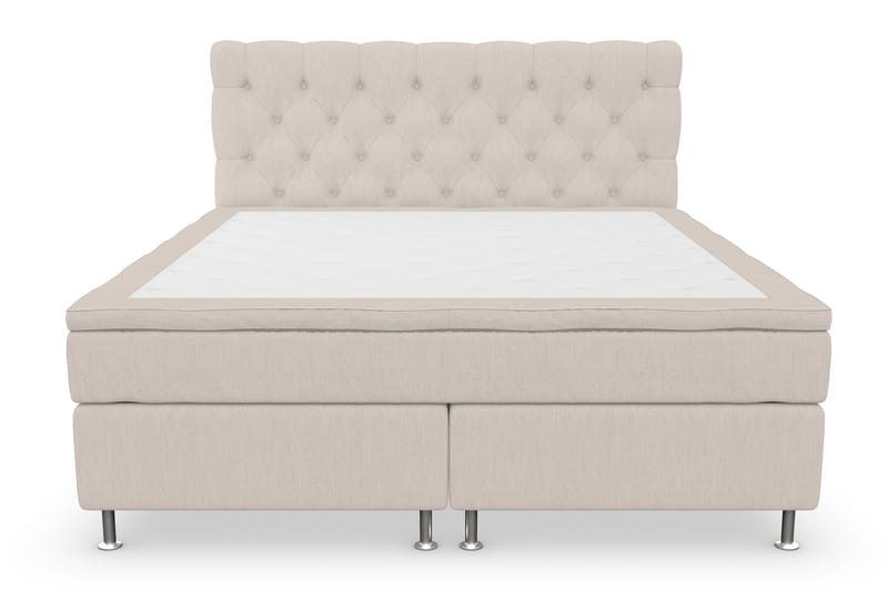 Kontinentalsäng Roma Lyx 180 Beige/Silver Ben - 180x200 cm - Möbler - Säng - Kontinentalsäng