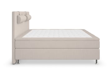 Kontinentalsäng Roma Lyx 180 Beige/Silver Ben - 180x200 cm - Möbler - Säng - Kontinentalsäng