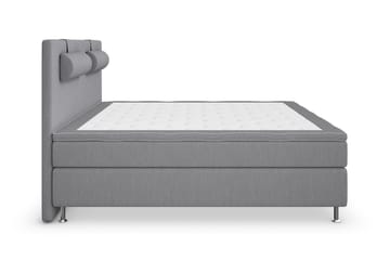 Kontinentalsäng Roma Lyx 180 Ljusgrå/Silver Ben - 180x200 cm - Möbler - Säng - Kontinentalsäng