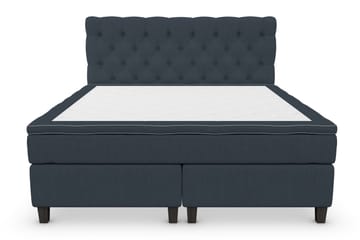 Kontinentalsäng Roma Lyx 180 Mörkblå/Svarta Ben - 180x200 cm - Möbler - Säng - Kontinentalsäng