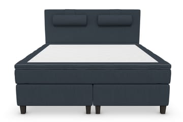 Kontinentalsäng Roma Lyx 180 Mörkblå/Svarta Ben - 180x200 cm - Möbler - Säng - Kontinentalsäng