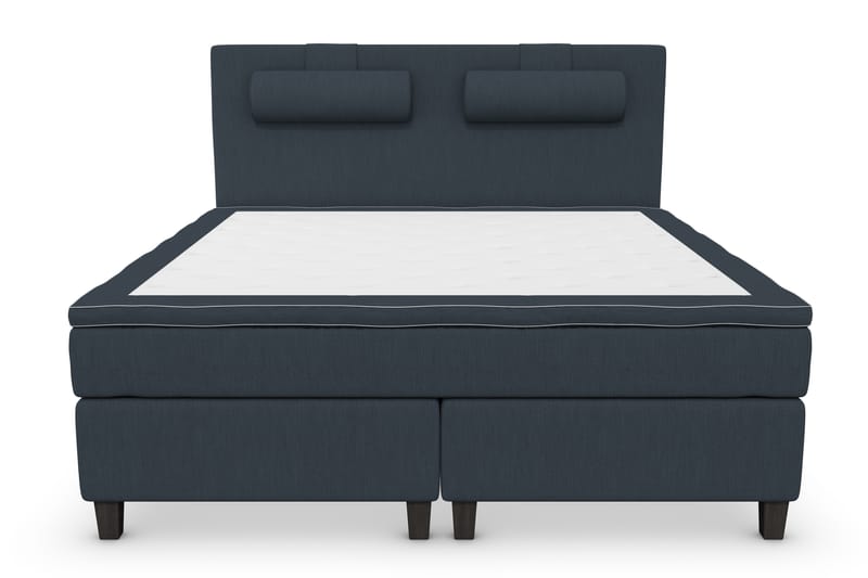 Kontinentalsäng Roma Lyx 180 Mörkblå/Svarta Ben - 180x200 cm - Möbler - Säng - Kontinentalsäng