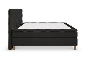Kontinentalsäng Roma Lyx 180 Svart/Ekben - 180x200 cm - Möbler - Säng - Kontinentalsäng