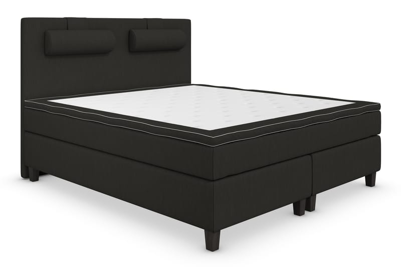 Kontinentalsäng Roma Lyx 180 Svart/Svarta Ben - 180x200 cm - Möbler - Säng - Kontinentalsäng