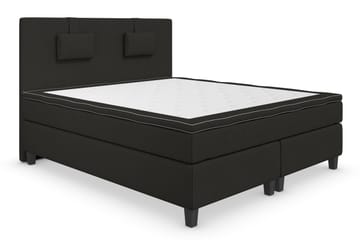Kontinentalsäng Roma Lyx 180 Svart/Svarta Ben - 180x200 cm - Möbler - Säng - Kontinentalsäng