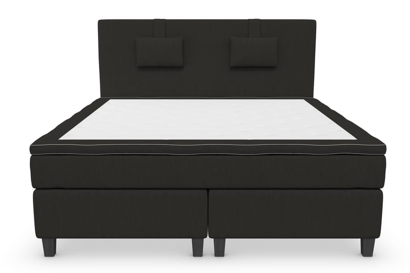 Kontinentalsäng Roma Lyx 180 Svart/Svarta Ben - 180x200 cm - Möbler - Säng - Kontinentalsäng
