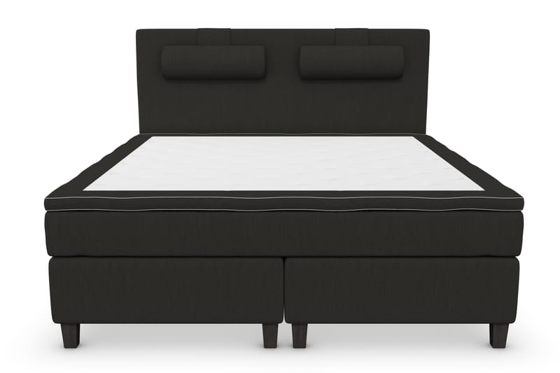 Kontinentalsäng Roma Lyx 180 Svart/Svarta Ben - 180x200 cm - Möbler - Säng - Kontinentalsäng
