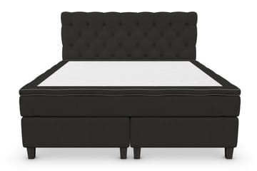 Kontinentalsäng Roma Lyx 180 Svart/Svarta Ben - 180x200 cm - Möbler - Säng - Kontinentalsäng