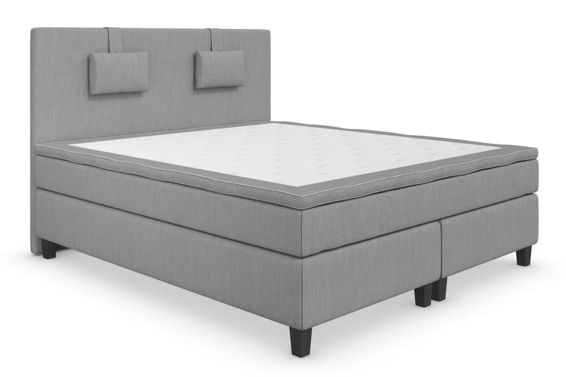 Kontinentalsäng Roma Lyx 180x200 - Ljusgrå - Möbler - Säng - Kontinentalsäng