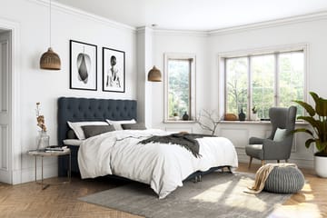 Kontinentalsäng Roma Lyx 180x200 - Mörkblå - Möbler - Säng - Kontinentalsäng