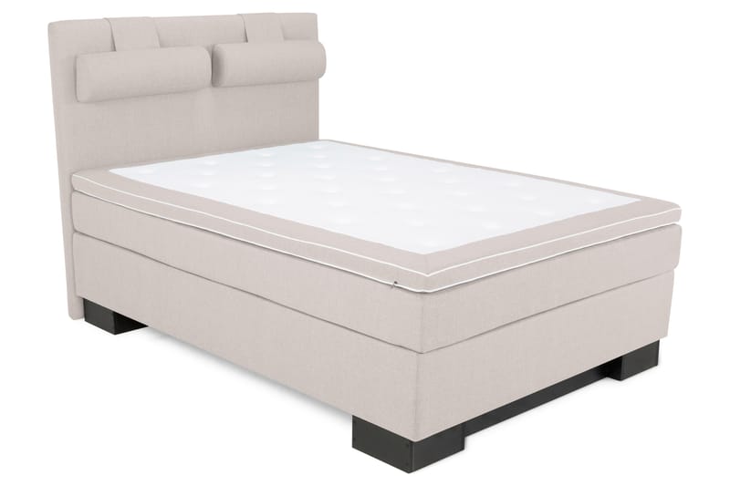 Kontinentalsäng Romance Lyx 120 cm Beige - Beige - Möbler - Säng - Kontinentalsäng