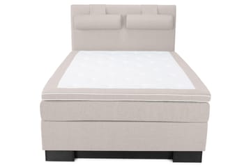 Kontinentalsäng Romance Lyx 120 cm Beige - Beige - Möbler - Säng - Kontinentalsäng