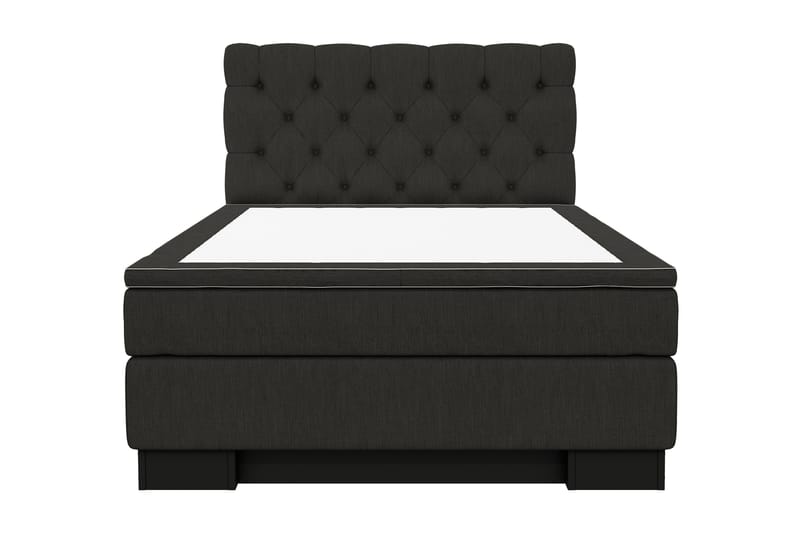 Kontinentalsäng Romance Lyx 120x200 Svart - Svart - Möbler - Säng - Kontinentalsäng