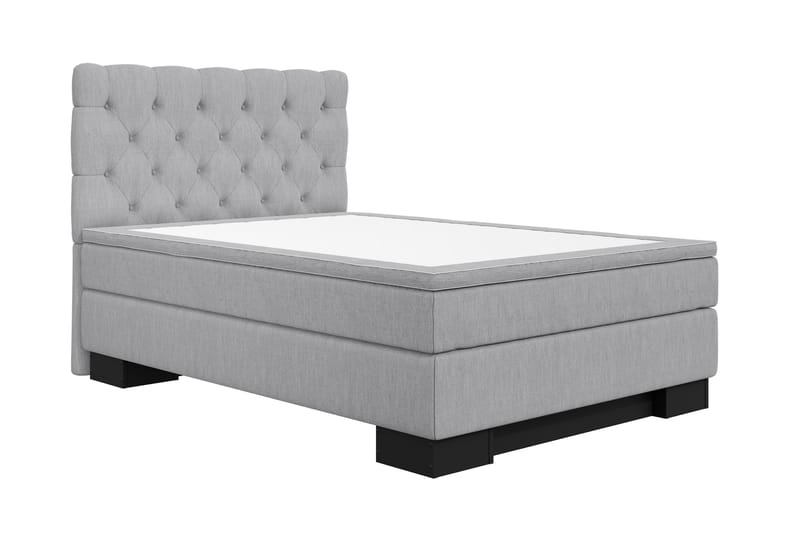Kontinentalsäng Romance Lyx 120x210 - Ljusgrå - Möbler - Säng - Kontinentalsäng