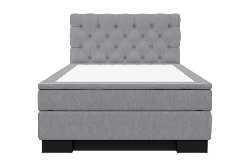 Kontinentalsäng Romance Lyx 140x210 - Ljusgrå - Möbler - Säng - Kontinentalsäng