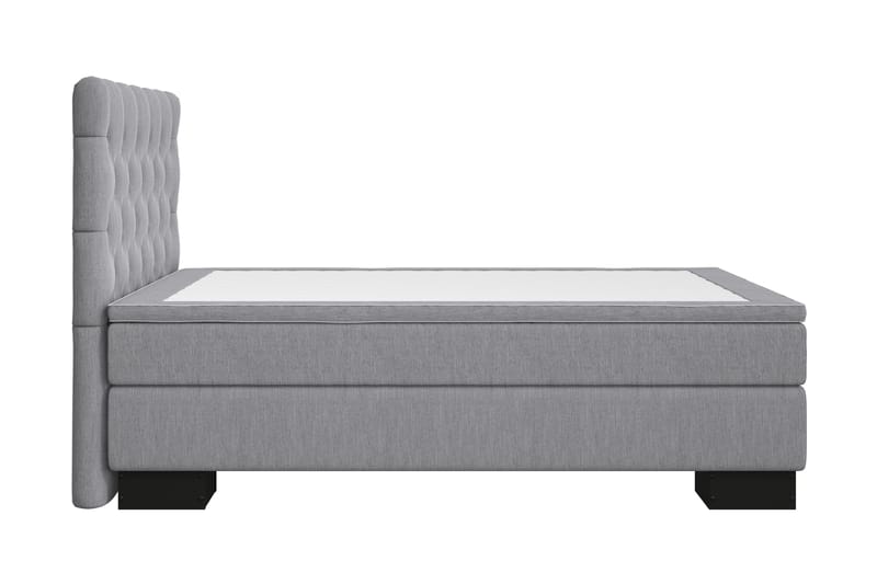 Kontinentalsäng Romance Lyx 140x210 - Ljusgrå - Möbler - Säng - Kontinentalsäng