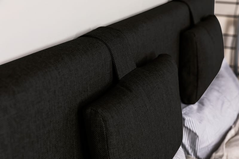 Kontinentalsäng Romance Lyx 140x210 - Svart - Möbler - Säng - Kontinentalsäng