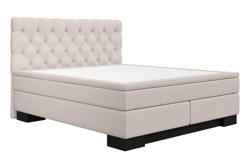 Kontinentalsäng Romance Lyx 160x200 Beige - Beige - Möbler - Säng - Kontinentalsäng