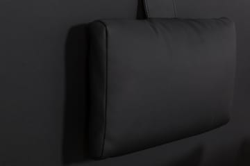Kontinentalsäng Romance Lyx 160x200 Konstläder - Svart - Möbler - Säng - Kontinentalsäng
