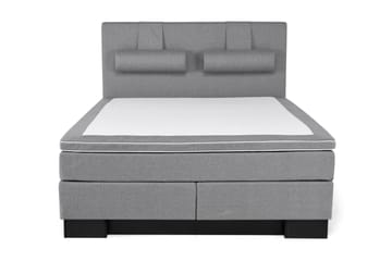 Kontinentalsäng Romance Lyx 160x200 - Ljusgrå - Möbler - Säng - Kontinentalsäng