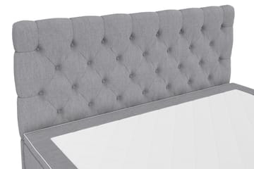 Kontinentalsäng Romance Lyx 160x200 - Ljusgrå - Möbler - Säng - Kontinentalsäng