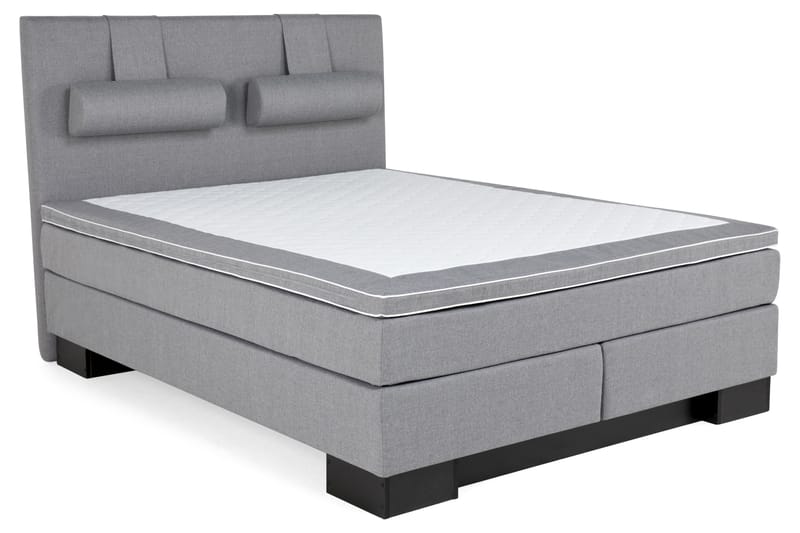 Kontinentalsäng Romance Lyx 160x210 - Ljusgrå - Möbler - Säng - Kontinentalsäng