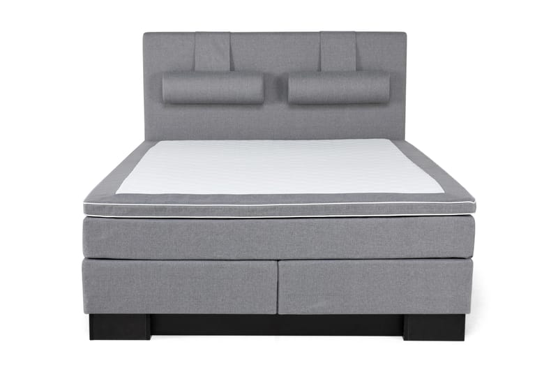 Kontinentalsäng Romance Lyx 160x210 - Ljusgrå - Möbler - Säng - Kontinentalsäng