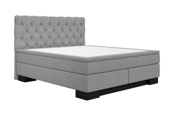 Kontinentalsäng Romance Lyx 180x200 Ljusgrå - Grå - Möbler - Säng - Kontinentalsäng